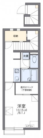 2階の間取り図