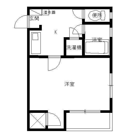 3階の間取り図