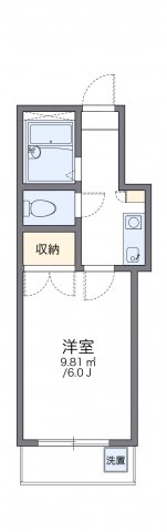 2階の間取り図