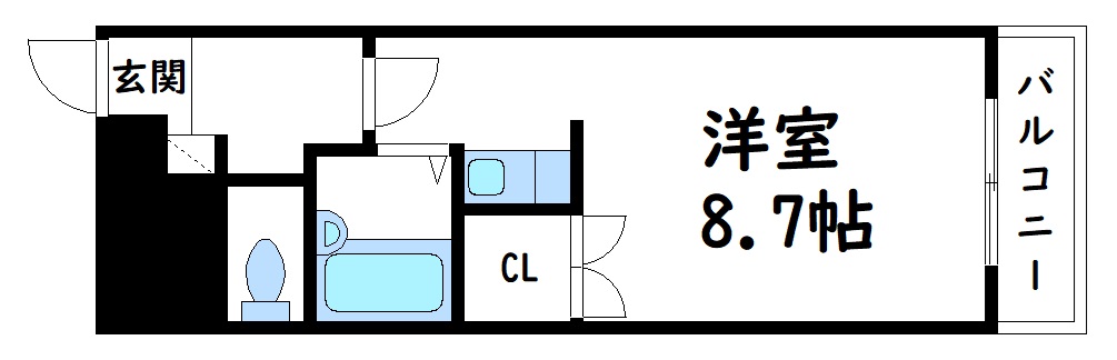 3階の間取り図