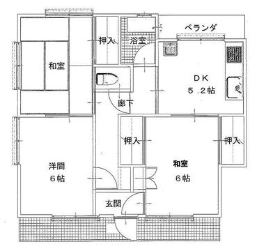 3階の間取り図