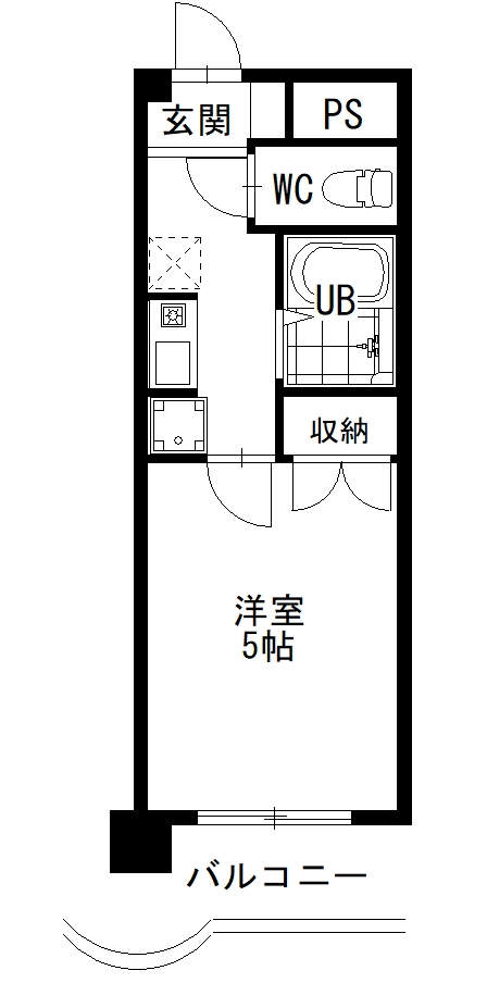 1階の間取り図