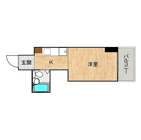 5階の間取り図