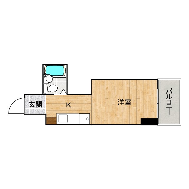 6階の間取り図