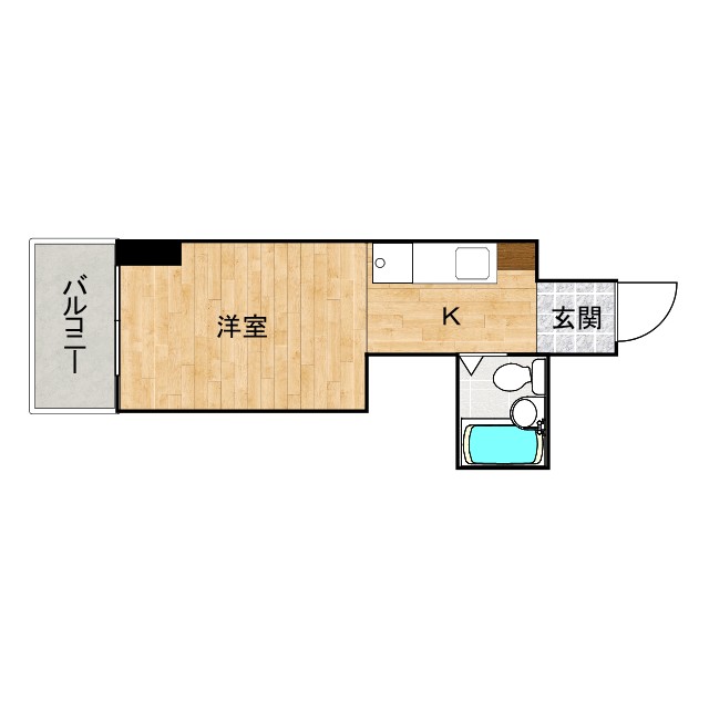 8階の間取り図