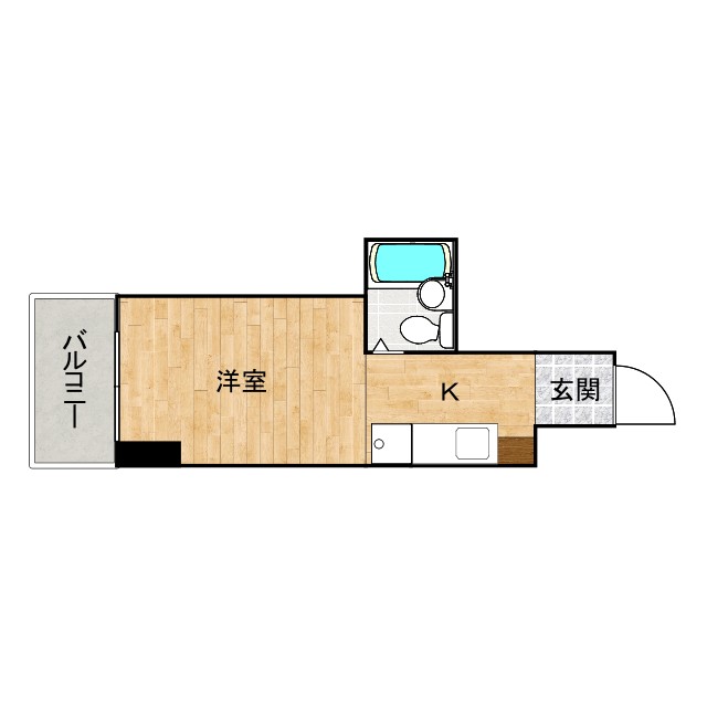 8階の間取り図