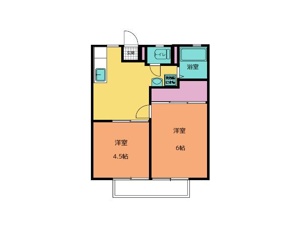 1階の間取り図