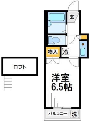 1階の間取り図