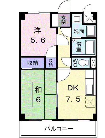 3階の間取り図