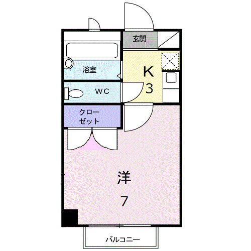 1階の間取り図