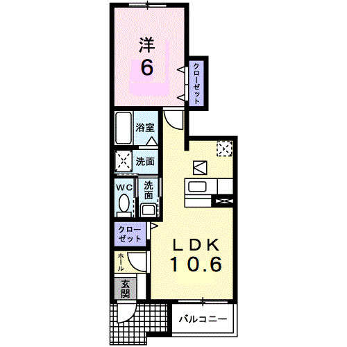 1階の間取り図