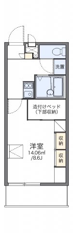 2階の間取り図