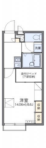 2階の間取り図