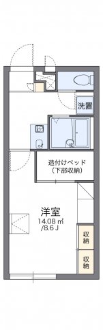2階の間取り図