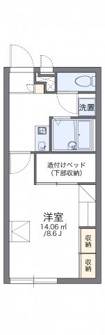 1階の間取り図