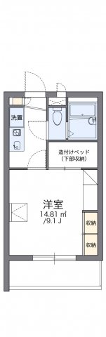 2階の間取り図