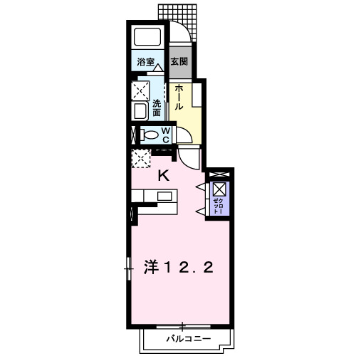 1階の間取り図