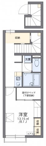 2階の間取り図