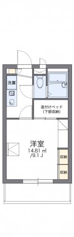 1階の間取り図