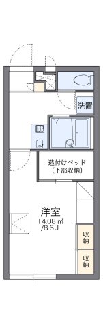 代表的な間取のため実際の間取とは異なる場合があります