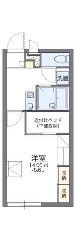 2階の間取り図