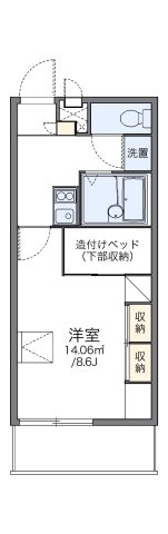 2階の間取り図