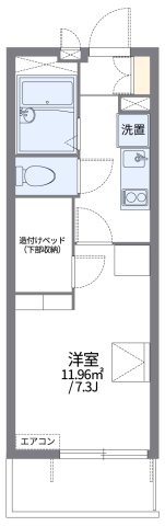 2階の間取り図