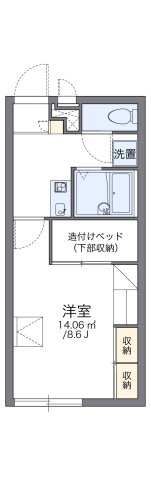 2階の間取り図