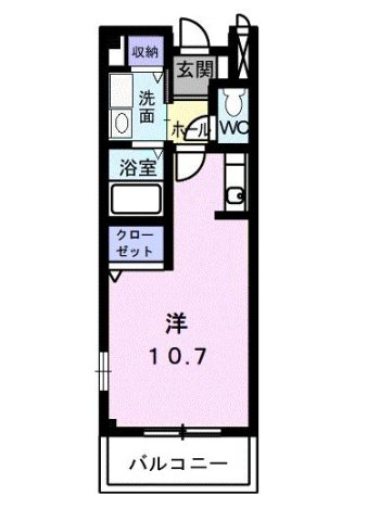 1階の間取り図