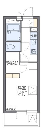 代表的な間取のため実際の間取とは異なる場合があります