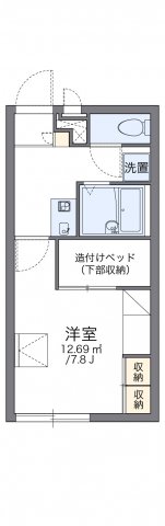 2階の間取り図
