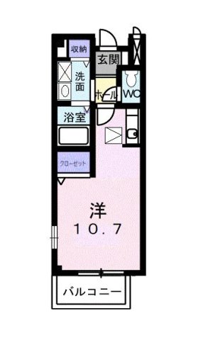 1階の間取り図