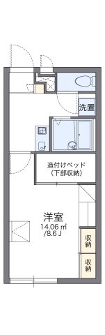 2階の間取り図