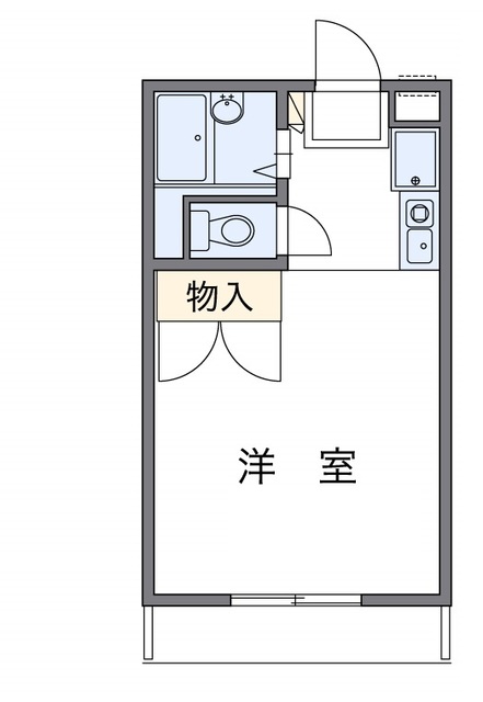 2階の間取り図