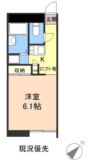 1階の間取り図