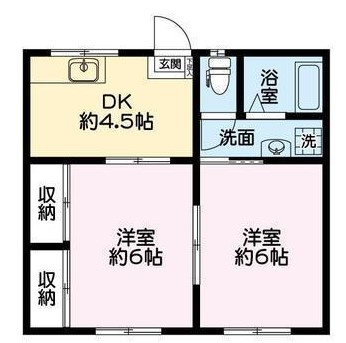 間取り反転あり。