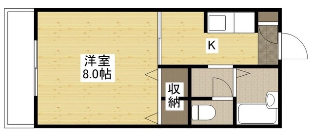 1階の間取り図