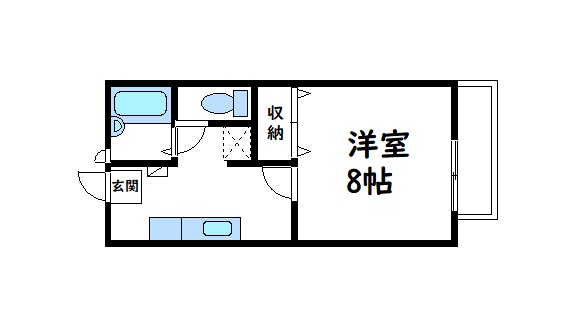 1階の間取り図