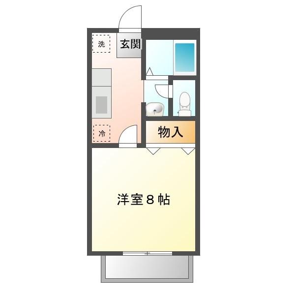 1階の間取り図
