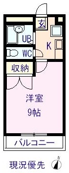 1階の間取り図