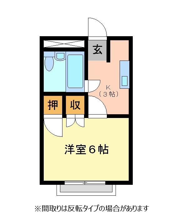 1階の間取り図