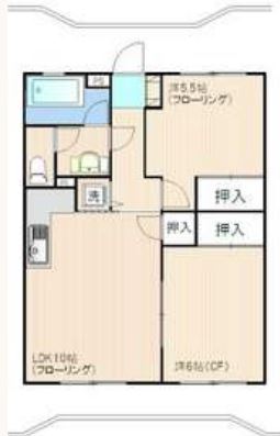 6階の間取り図