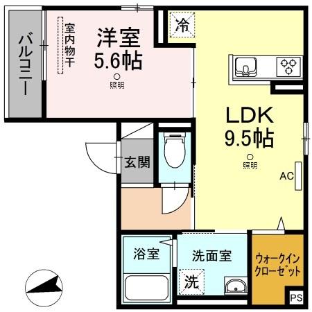 3階の間取り図