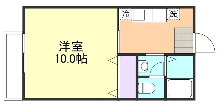 1階の間取り図