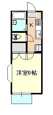 2階の間取り図