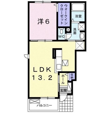 1階の間取り図