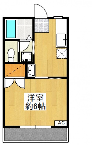 2階の間取り図