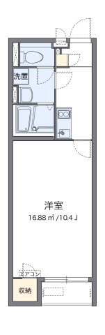 代表的な間取のため実際の間取とは異なる場合があります