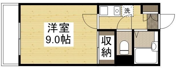 1階の間取り図