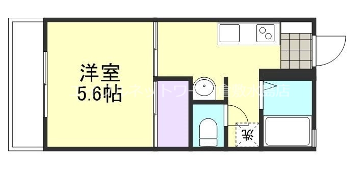 2階の間取り図